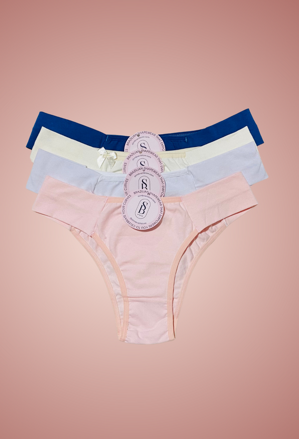 4 pack comfort cotton panties