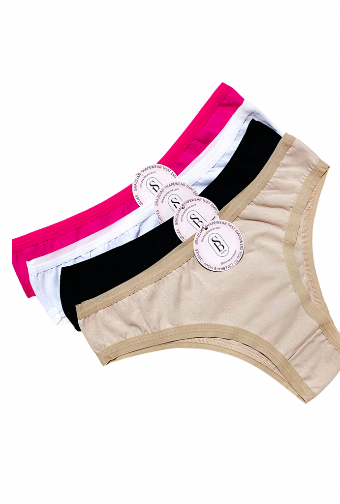 4 pack comfort cotton panties